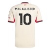 Liverpool Mac Allister 10 Venkovní 2025-26 - Fotbalové Dresy (S/S) Liverpool Mac Allister 10 Venkovní 2025-26 - Fotbalové Dresy (S/S)